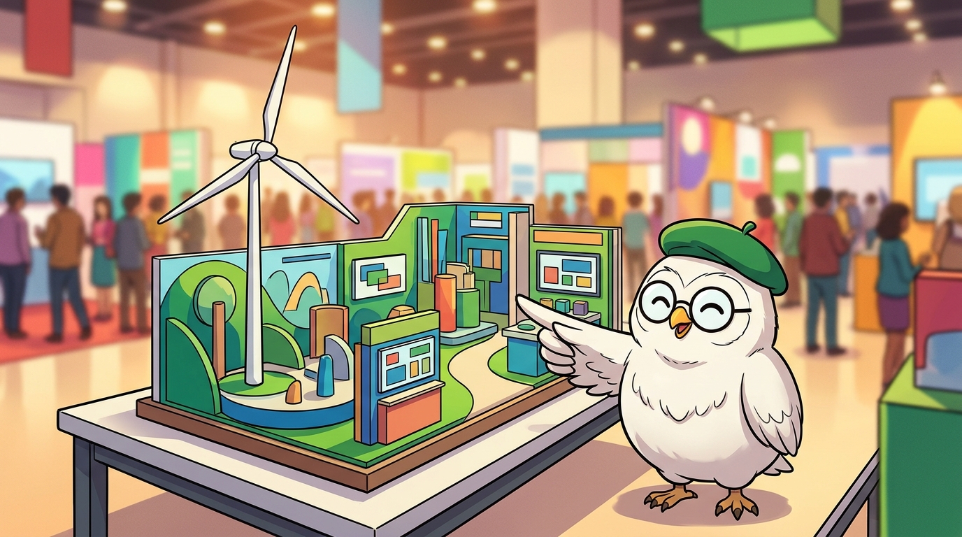 「WIND EXPO（2027年春）」千葉県ブース施工・装飾等業務委託に係る企画提案の募集についての紹介漫画（扉）