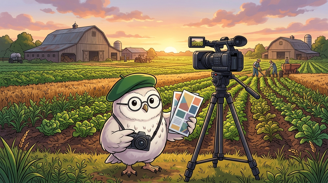 【公募型プロポーザル】（仮称）「板橋農業」魅力発信リーフレット及び動画の企画製作業務委託の紹介漫画（扉）